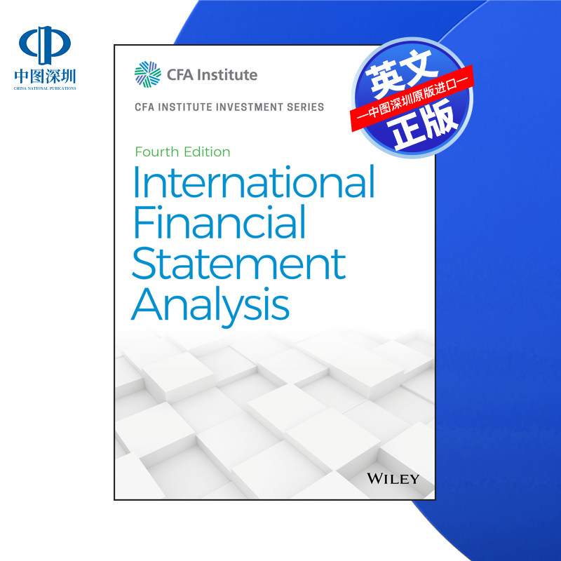 【预售 按需印刷】Wiley出版 国际财务报表分析 International Financial Statement Analysis 进口英文正版书籍