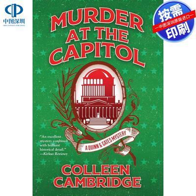 【预售 按需印刷】英文原版  国会大厦谋杀案 Murder at the Capitol 原版进口正版书籍