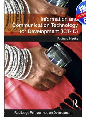 预售【按需印刷】英文原版 发展中的信息和通信技术（ICT4D） Information and Communication Technology for Development (ICT4D