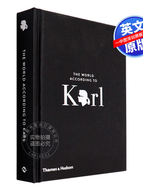 现货英文原版 卡尔的世界：卡尔·拉格斐的机智和智慧 The World According to Karl 老佛爷 香奈儿 进口 艺术 时装设计书籍