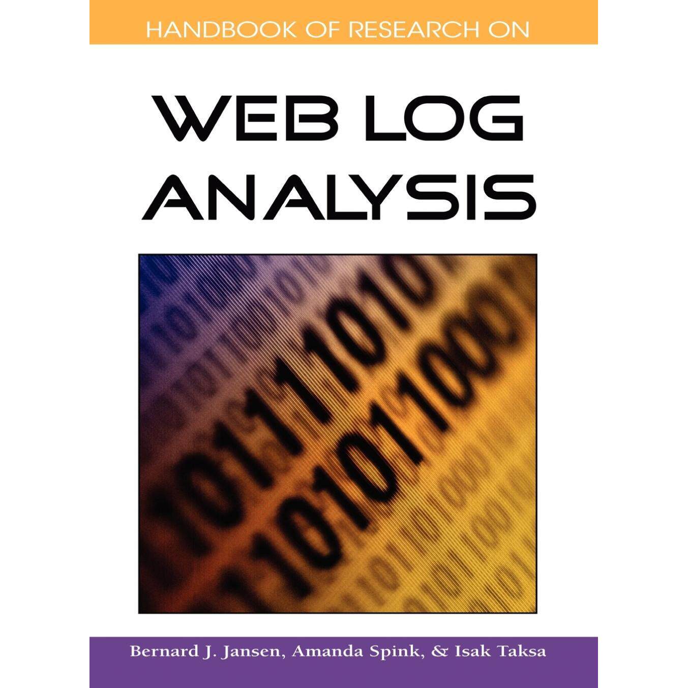 【预售 按需印刷】英文原版网络日志分析研究手册Handbook of Research on Web Log Analysis原装进口正版书籍