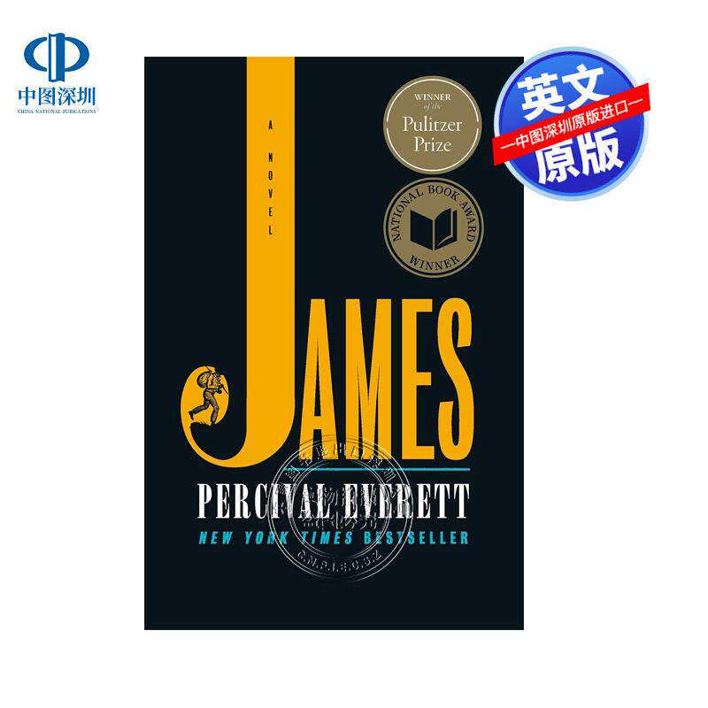 英文原版 詹姆斯 James 2025普利策奖 2024布克奖短名单小说 奥巴马夏季书单 Percival Everett