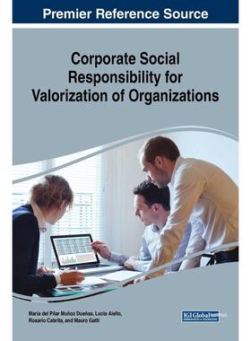 【预售 按需印刷】英文原版文化组织价值化的企业社会责任Corporate Social Responsibility for Valorization of Cultural Organi