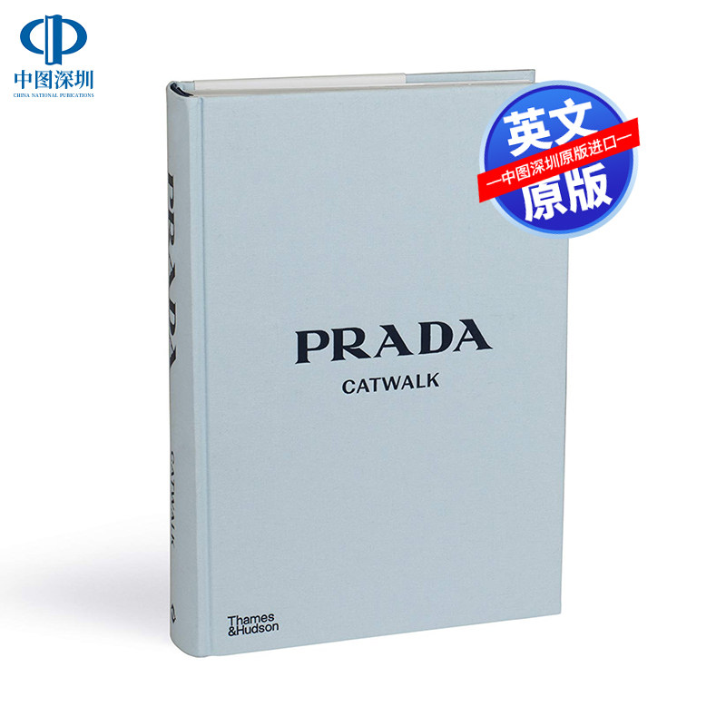 英文原版 普拉达T台秀 高级时尚时装摄影集艺术书 Prada Catwalk: The Complete Collections 1962-2002模特走秀服装设计画册