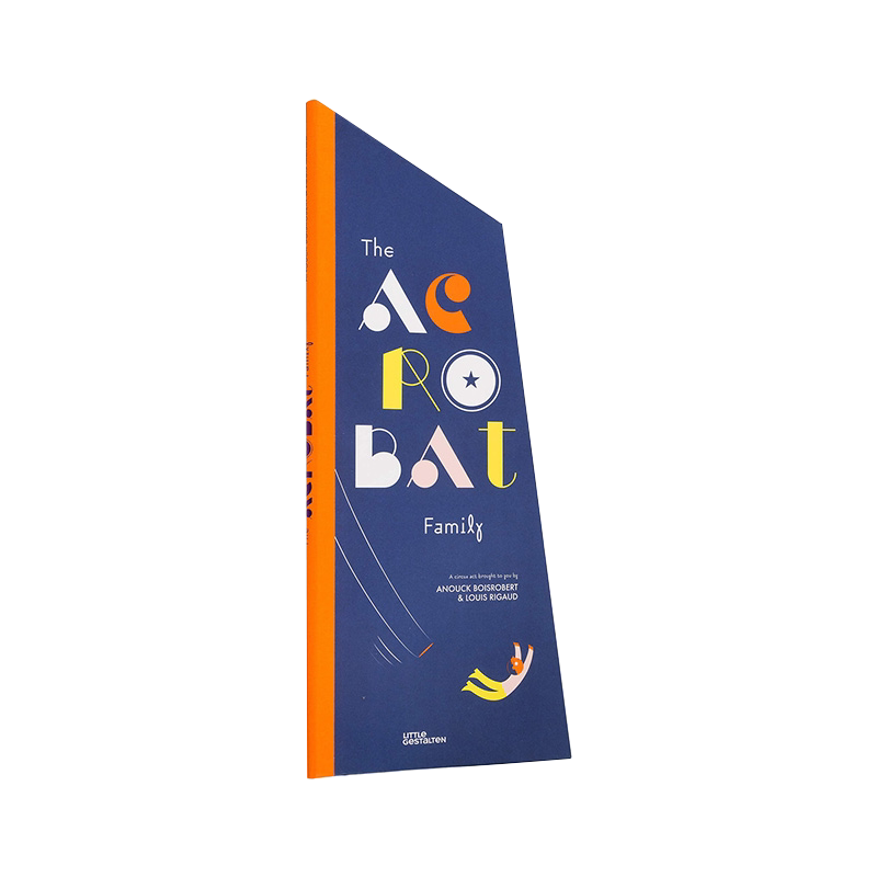 杂技之家英文原版立体书 Acrobat Family 创意立体书 幼儿数字认知 儿童趣味艺术启蒙绘本 翻翻书 礼物 周边 进口 正版