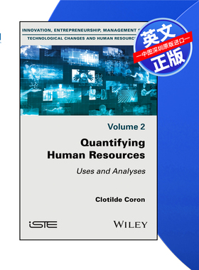 【预售 按需印刷】Wiley出版 量化人力资源：使用与分析 Quantifying Human Resources: Uses and Analyses 进口英文正版书籍