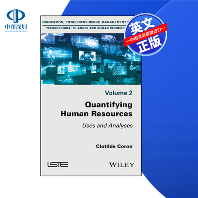 【预售 按需印刷】Wiley出版 量化人力资源：使用与分析 Quantifying Human Resources: Uses and Analyses 进口英文正版书籍
