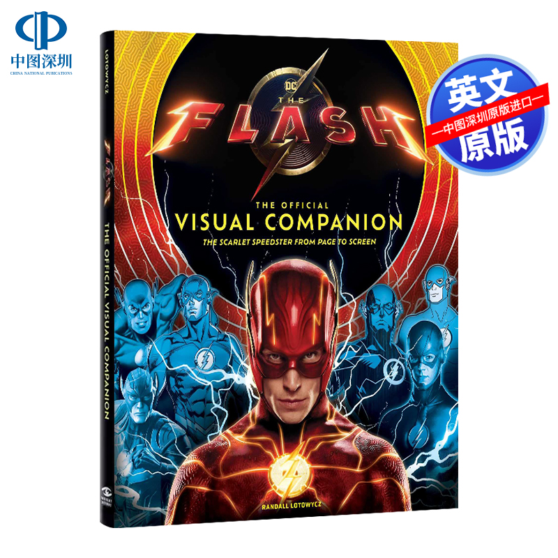 英文原版 DC 闪电侠 官方电影设定集 The Flash The Official Visual Companion 幕后人物制作细节艺术设定画册书 漫画周边