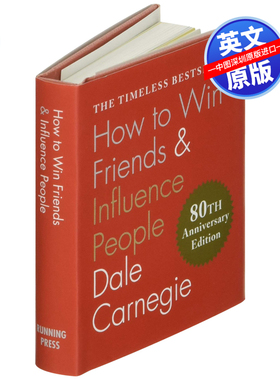 预售英文原版 如何赢得朋友及影响他人 How to Win Friends & Influence People mini版小书  人际关系 自我提升书 进口英文版书籍