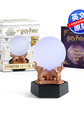 预售英文原版 哈利波特 亮亮球 Harry Potter Divination Crystal Ball : Lights Up! 摆件 哈利波特周边 环球影城 进口英文版