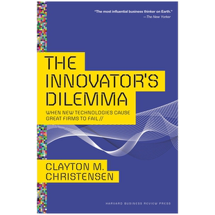 英文原版 哈佛商业评论 创新者的困境 The Innovator's Dilemma 进口正版书籍