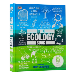 DK百科全书系列 生态学百科 英文原版 The Ecology Book: Big Ideas Simply Explained 精装 儿童科普少儿全书 人类的思想丛书