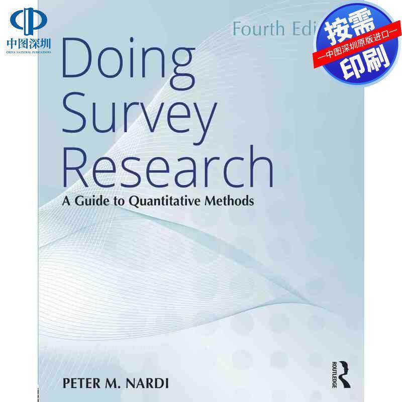 预售【按需印刷】英文原版 进行调查研究 Doing Survey Research 原装进口正版书籍