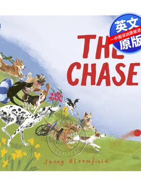 预售英文原版 追逐 The Chase 儿童趣味英语故事书绘本读物
