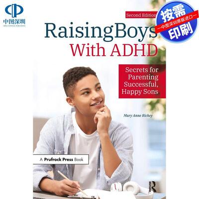 预售【按需印刷】英文原版 养育患有注意缺陷多动障碍的男孩 Raising Boys With ADHD 原装进口正版书籍