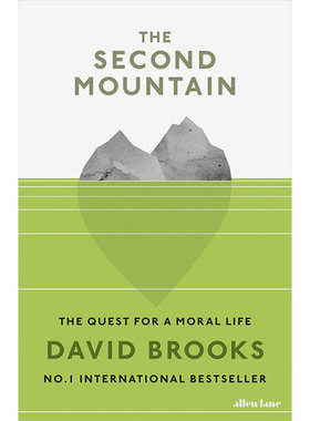 现货英文原版 人生与修养 精装 The Second Mountain: The Quest for a Moral Life 畅销书作者戴维·布鲁克斯 进口正版书籍