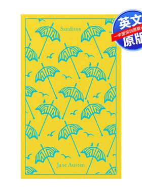 英文原版 桑迪顿 Sanditon 企鹅兰登布纹精装版 简奥斯汀 女性情感文学爱情故事小说读物 Penguin Clothbound Classics