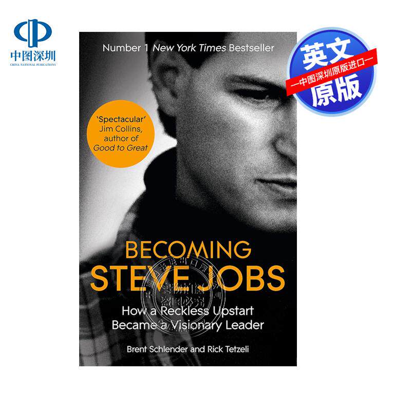 现货英文原版 成为史蒂夫·乔布斯 Becoming Steve Jobs