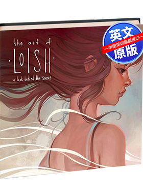 英文原版 荷兰插画家洛伊丝的艺术 The Art of Loish 画册画集 精装 数字艺术 Lois van Baarle 3Dtotal