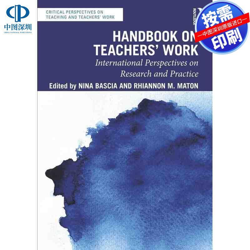 预售【按需印刷】英文原版 教师工作手册 Handbook on Teachers’ Work 原装进口正版书籍