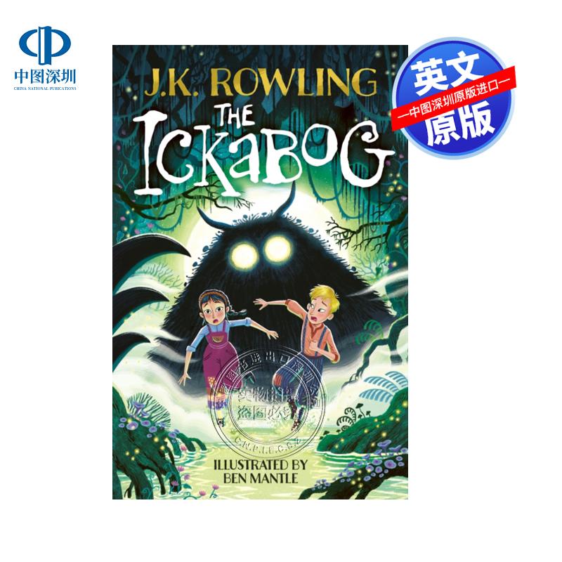 英文原本 伊卡狛格插画书 哈利波特作者 J·K罗琳新书 The Ickabog 青少年儿童小说 英语课外阅读