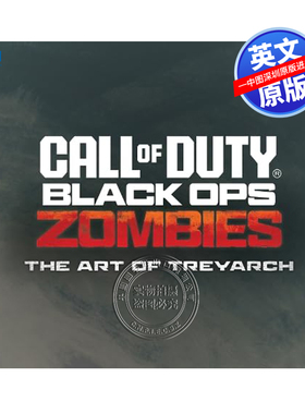 预售英文原版 使命召唤僵尸 游戏艺术设定集 精装 The Art of Call of Duty Zombies 探险游戏周边画册书