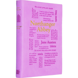 英文原版 Word Cloud系列 诺桑觉寺 Northanger Abbey 软精装 世界经典名著读物小说 外国英语文学 简·奥斯汀