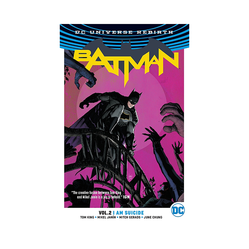 蝙蝠侠系列蝙蝠侠漫画合集第2卷英文原版Batman (2016-) Vol. 2: I Am Suicide美国华纳DC英雄 漫画 DC Comics 美漫