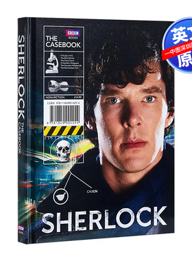 预售英文原版 神探夏洛克 福尔摩斯 精装 BBC Sherlock the Casebook 周边同期电视剧 侦探悬疑电影热销小说