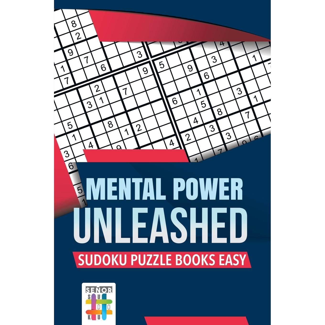 【预售 按需印刷】英文原版 Mental Power Unleashed | Sudoku Puzzle Books Easy进口原版正版书籍