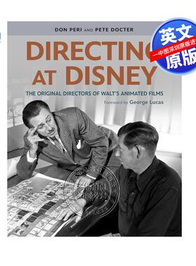 英文原版 在迪士尼导演 沃尔特动画电影的原始导演 精装艺术书 Directing at Disne Walt's Animated Films 画册画集