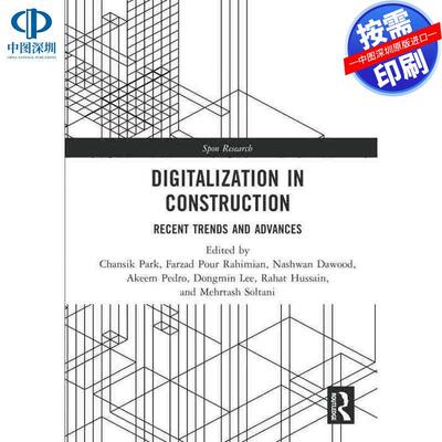 预售【按需印刷】英文原版 建筑业的数字化 Digitalization in Construction 原装进口正版书籍