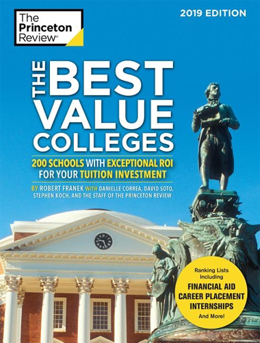 美国公立和私立大学招生指南 价值大学排行 2019版 现货英文原版 BEST VALUE COLLEGES 2019 进口书籍正版