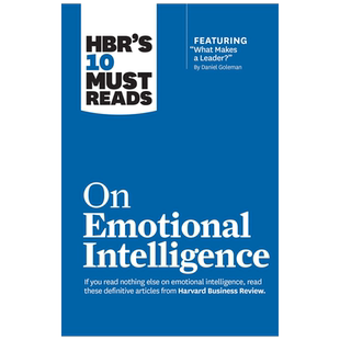 英文原版 哈佛商业评论 HBR 关于情商的 10 篇文章 HBR's 10 Must Reads on Emotional Intelligence 自我提升读物 进口正版书