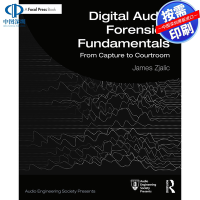 预售【按需印刷】英文原版 数字音频取证基础 Digital Audio Forensics Fundamentals 原装进口正版书籍