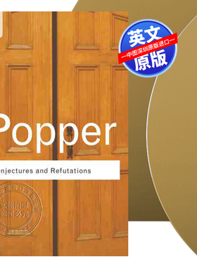 【预售 按需印刷】猜测和反驳：科学知识的增长 英文正版 Conjectures and Refutations  进口书
