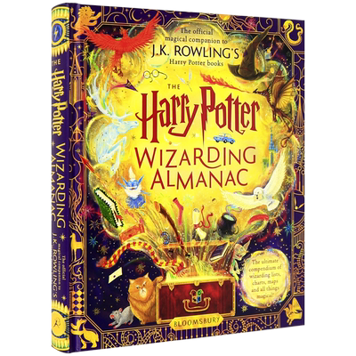 预售英文原版 哈利波特魔法图鉴 精装全彩收藏版 哈迷魔法百科指南The Harry Potter Wizarding Almanac JK罗琳 周边 霍格沃茨