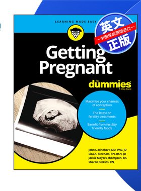 【预售 按需印刷】Wiley出版 怀孕指南 Getting Pregnant For Dummies 进口英文正版书籍