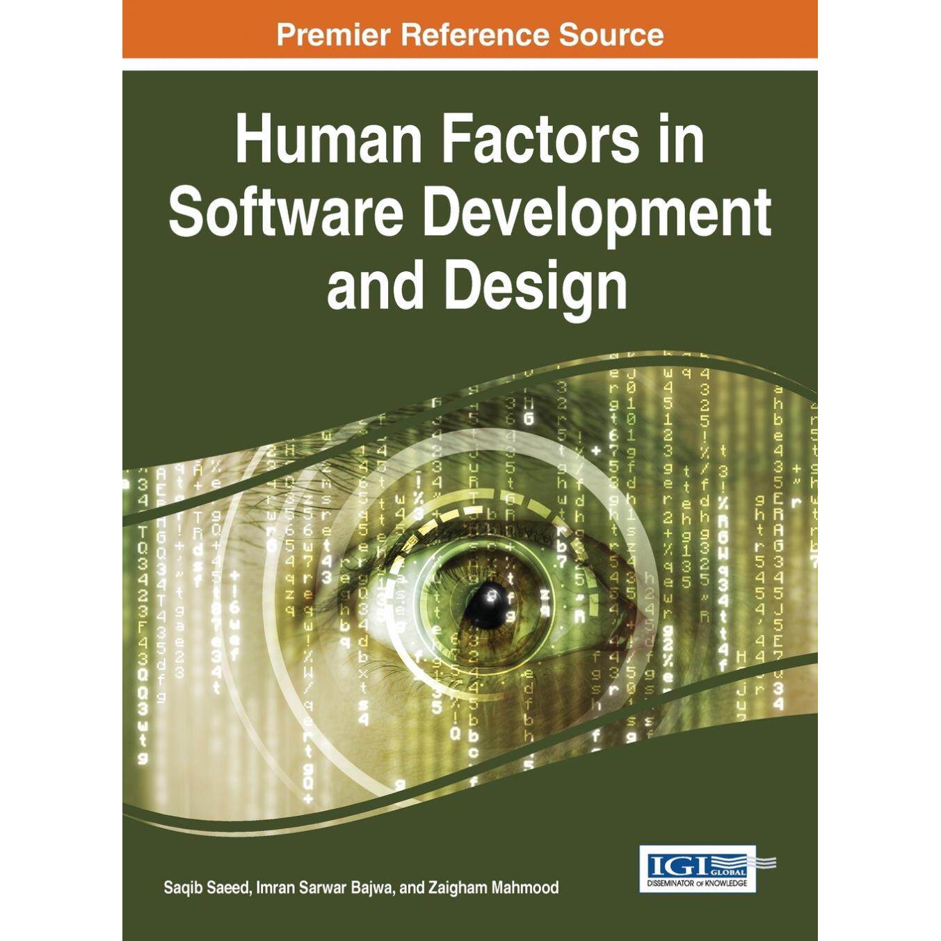 【预售 按需印刷】英文原版软件开发和设计中的人为因素Human Factors in Software Development and Design原装进口正版书籍