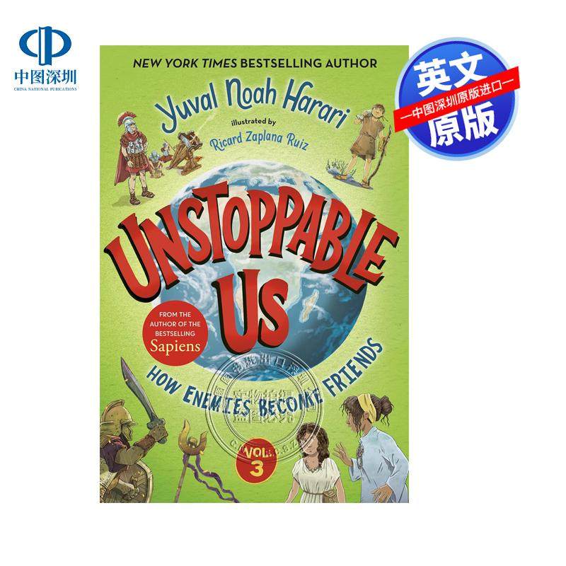 预售英文原版 势不可挡的我们 第三卷 敌人如何成为朋友 Unstoppable Us, Volume 3 儿童插图历史 How Enemies Become Friends,书籍/杂志/报纸,儿童读物原版书,淘宝优惠券,粉丝福利购,淘宝优惠卷