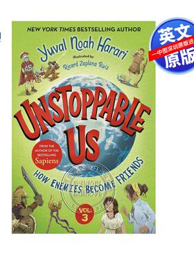预售英文原版 势不可挡的我们 第三卷 敌人如何成为朋友 Unstoppable Us, Volume 3 儿童插图历史 How Enemies Become Friends