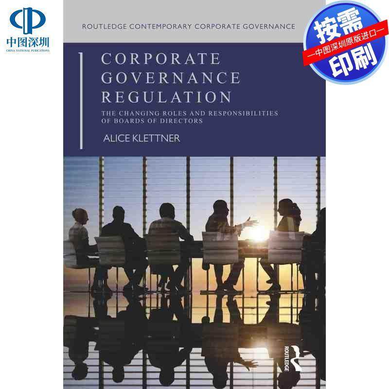 预售【按需印刷】英文原版 公司治理法规 Corporate Governance Regulation 原装进口正版书籍