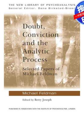 预售【按需印刷】英文原版 怀疑，信念与分析过程 Doubt  Conviction and the Analytic Process 原装进口正版书籍