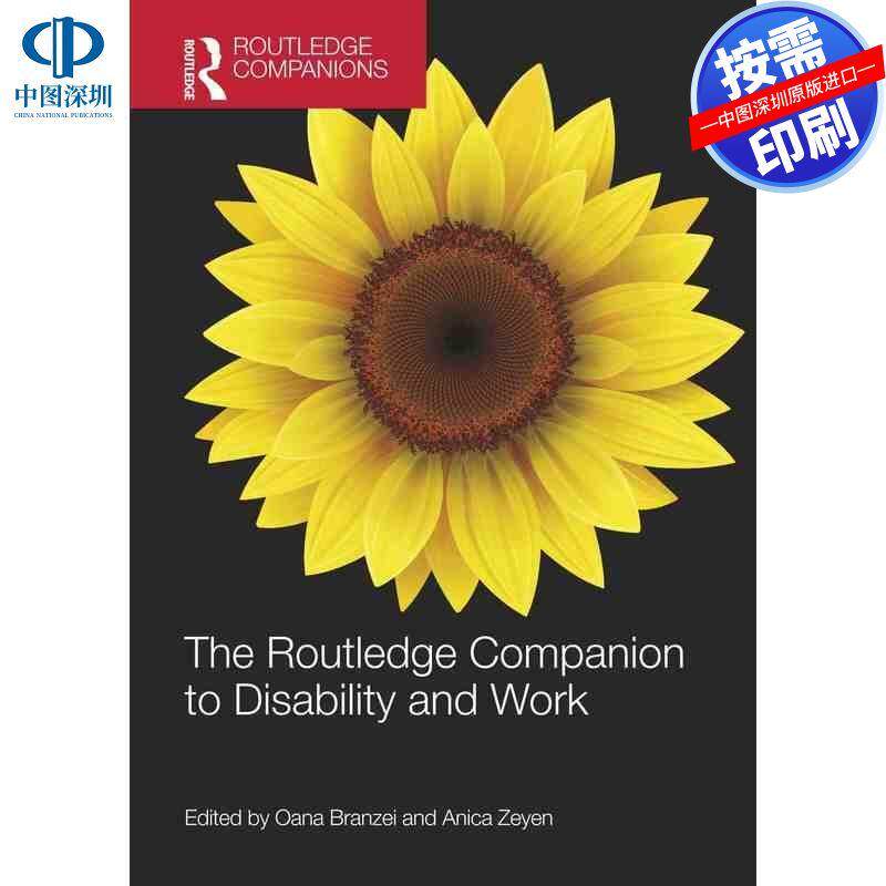 预售【按需印刷】英文原版 《劳特利奇残疾与工作手册》 The Routledge Companion to Disability and Work 原装进口正版书籍