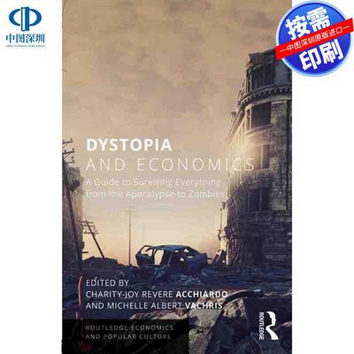 预售【按需印刷】英文原版 反乌托邦与经济学 Dystopia and Economics 原装进口正版书籍