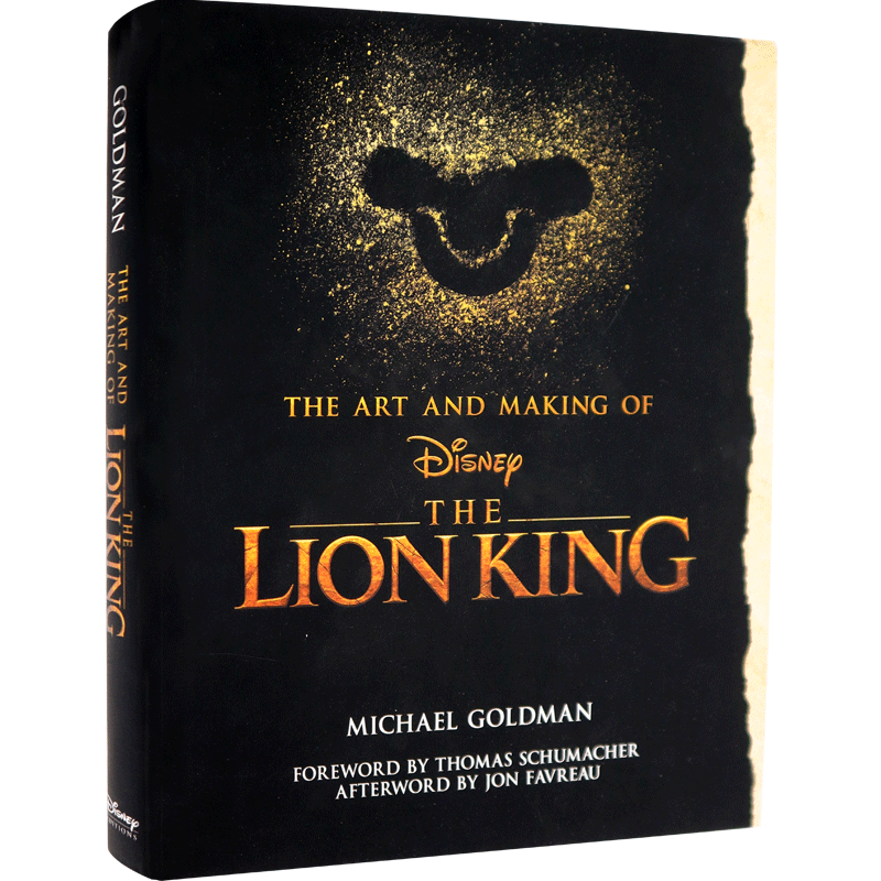英文原版 狮子王电影艺术设定集 迪士尼动画电影画册 精装全彩 The Art and Making of The Lion King 周边