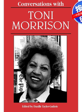预售【按需印刷】英文原版 与托尼·莫里森的对话 Conversations with Toni Morrison 原装进口正版书籍