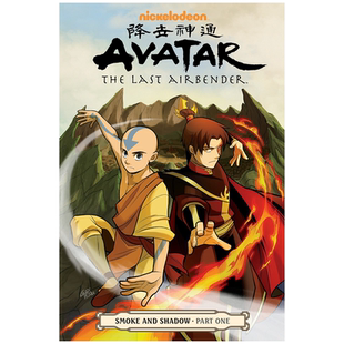 英文原版 Avatar The Last Airbender Smoke and Shadow Part One 降世神通 最后的气宗 烟与影1 英文版 进口英语原版书籍