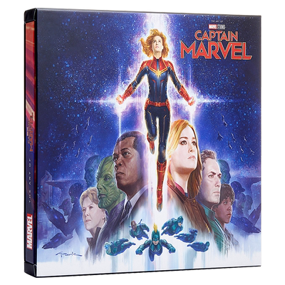 漫威惊奇队长电影艺术画册设定集