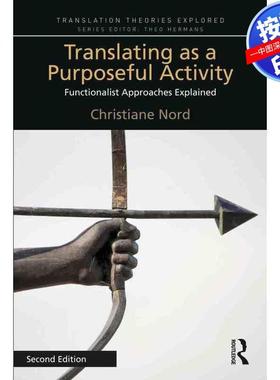 预售【按需印刷】英文原版 翻译作为有目的的活动 Translating as a Purposeful Activity 原装进口正版书籍